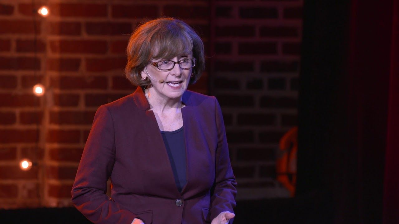 Eileen Ellsworth giving her TEDxTysons talk